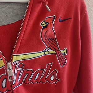 Nike StL Cardinals MLB Baseball Zip-Up Hoodie
